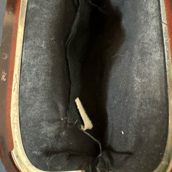 Vintage Regal Tapestry Brocade Evening Bag Purse Clutch Hand Made In Hon… - Picture 3 of 4